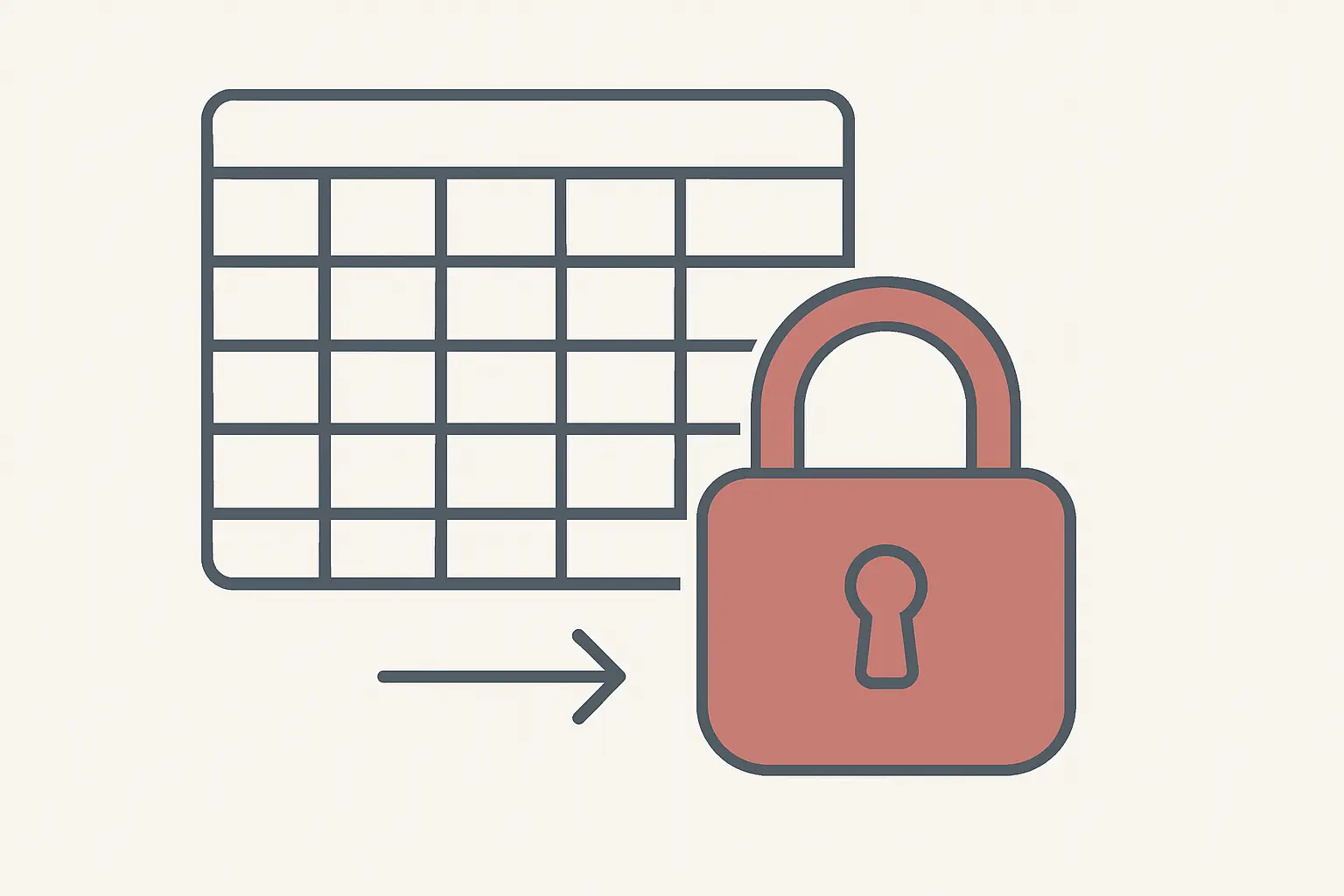A locked export door blocking data from leaving a free survey plan
