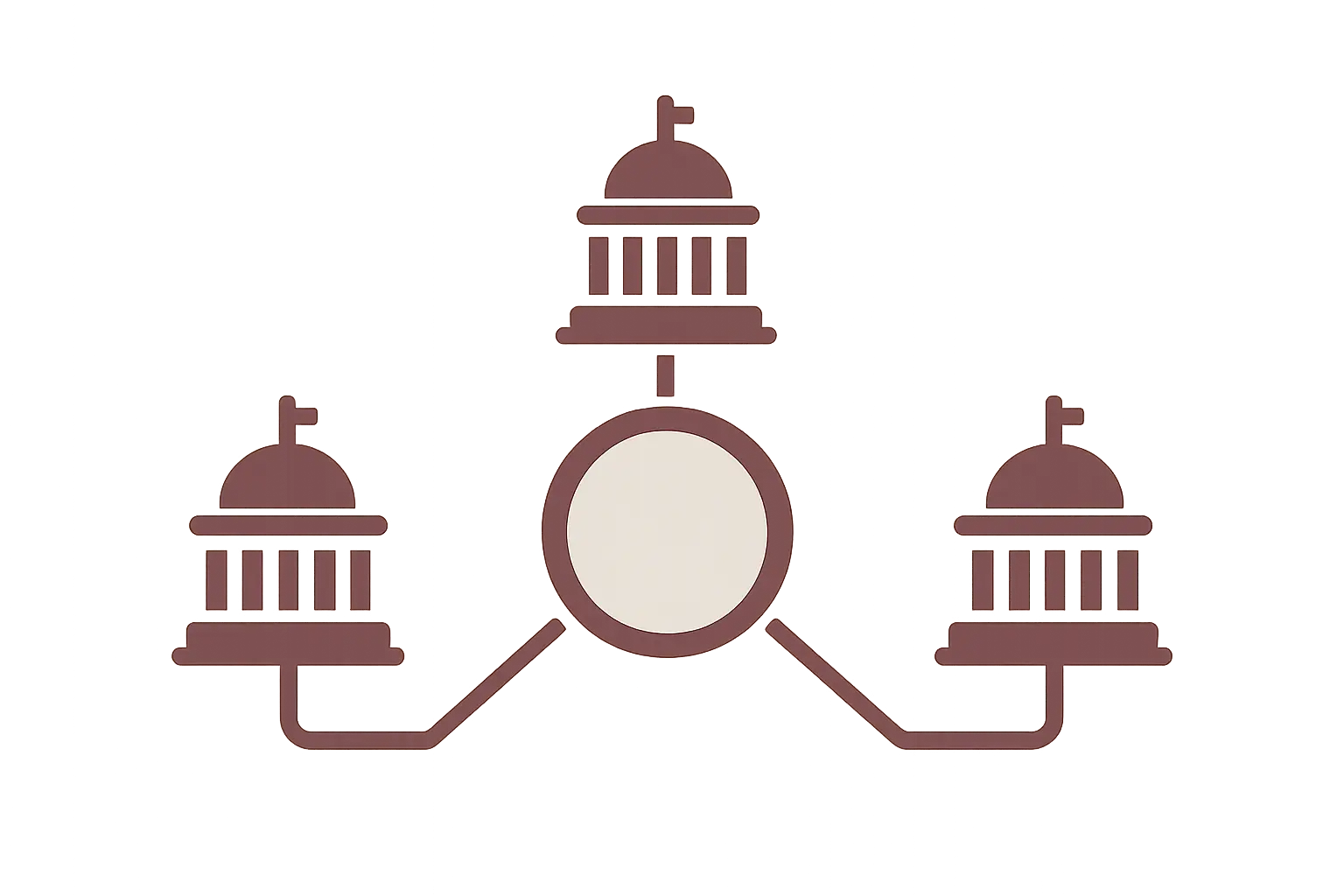 Diagram menunjukkan Hansard Digital merangkumi Dewan Rakyat, Dewan Negara dan Dewan Khas dalam satu sistem carian