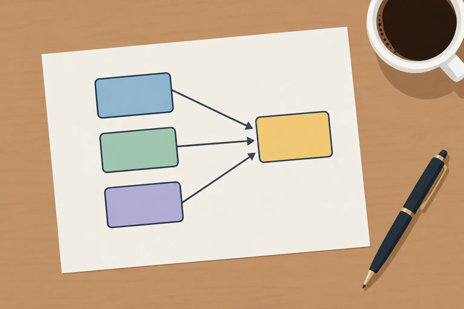 Sketch of a research model linking predictors to work-life balance