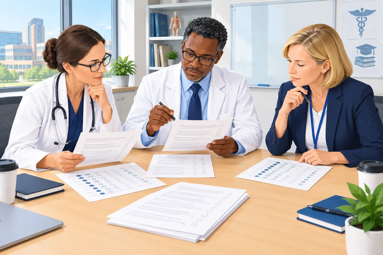 Expert panel rating questionnaire items for content validity in a nursing thesis
